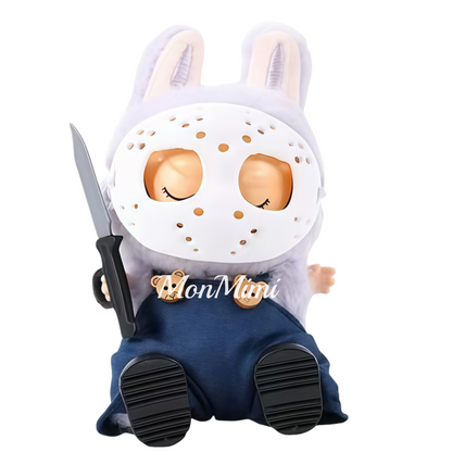 15-17cm The Monsters Labubu Halloween Horror Mask Set-L021