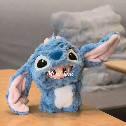 15–17cm The Monsters Labubu Plush Stitch Set Doll Clothes – L025