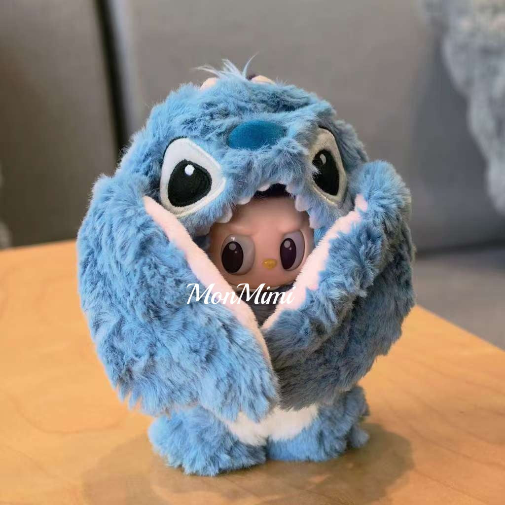 15–17cm The Monsters Labubu Plush Stitch Set Doll Clothes – L025