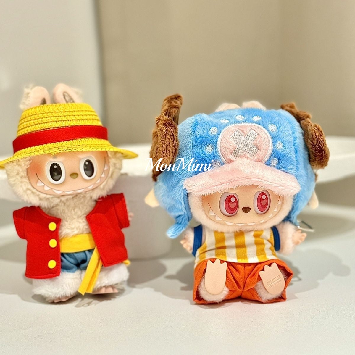 15–17cm The Monsters Labubu Plush One Piece Theme Doll Outfit – L030