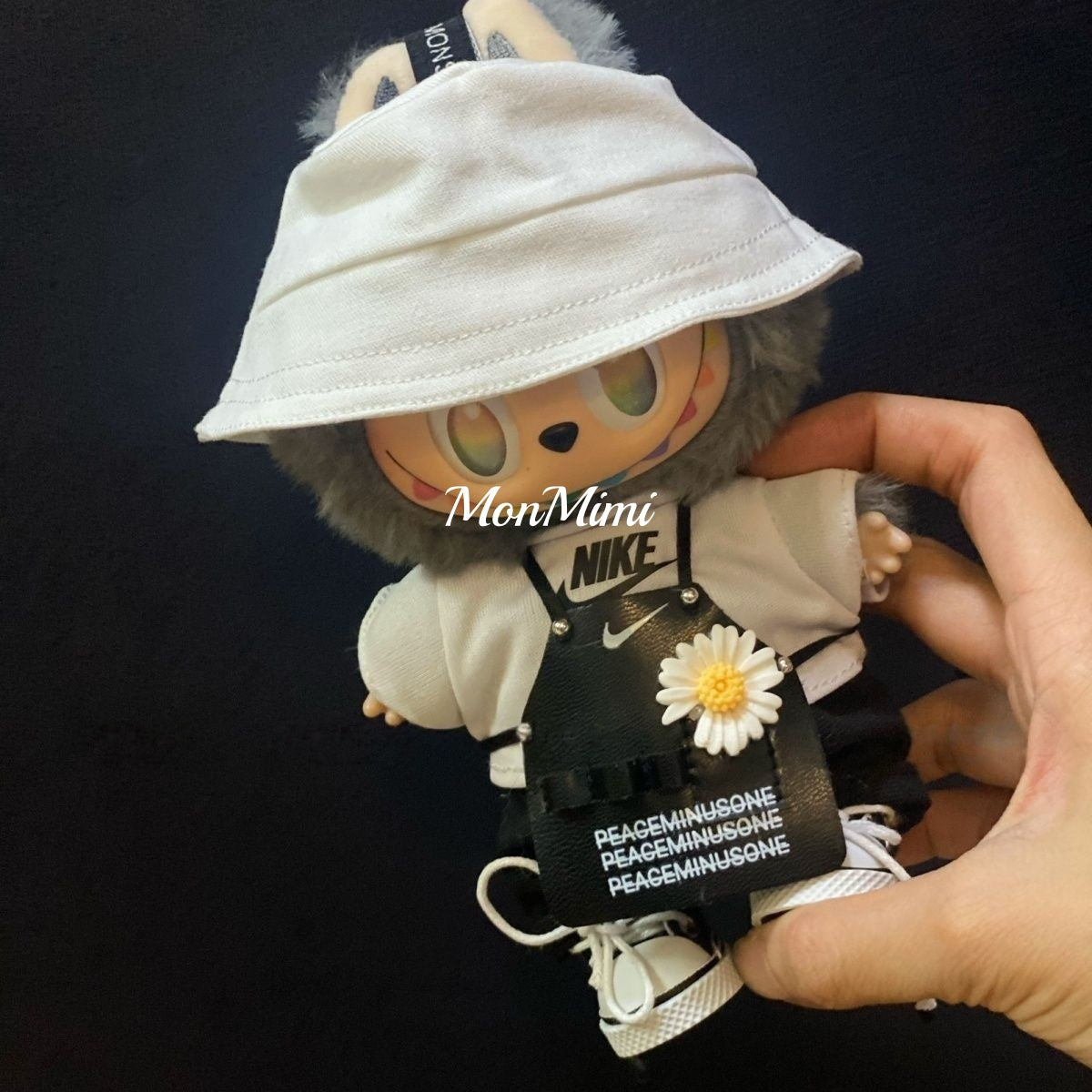 [Pre-Order]15–17cm The Monsters Labubu GD Inspired Daisy Apron Doll Outfit – L035