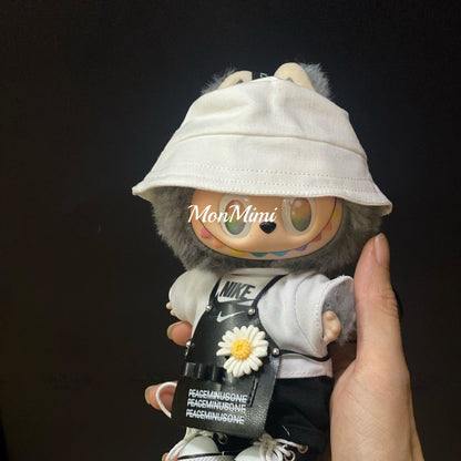 [Pre-Order]15–17cm The Monsters Labubu GD Inspired Daisy Apron Doll Outfit – L035