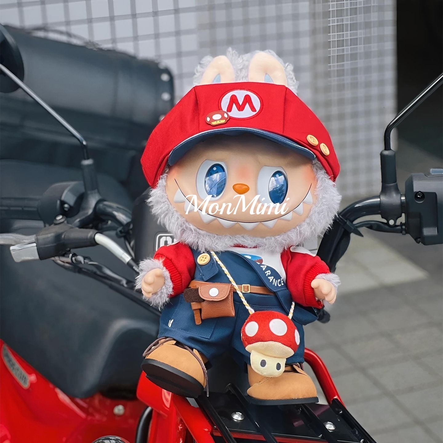 15–17cm The Monsters Labubu Super Mario Cute Doll Outfit – L037