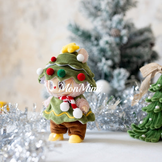 15–17cm The Monsters Labubu Christmas Theme Doll Outfit – L041