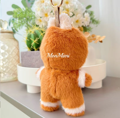 15–17cm The Monsters Labubu Christmas Gingerbread Plush Set – L043