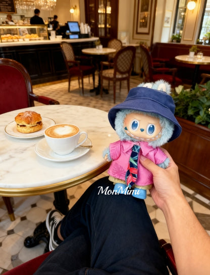 15–17cm The Monsters Labubu Zootopia Nick Fox Set Doll Clothes – L045