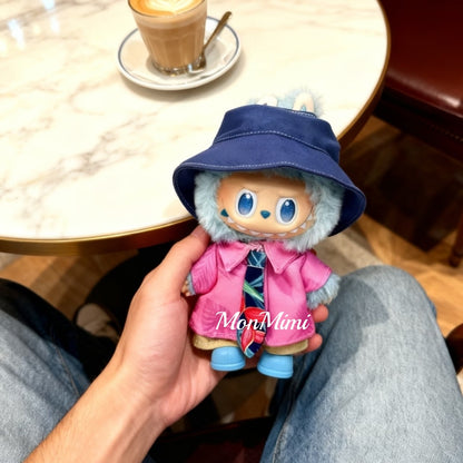 15–17cm The Monsters Labubu Zootopia Nick Fox Set Doll Clothes – L045