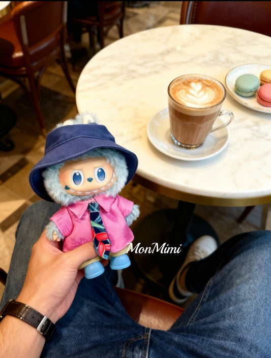 15–17cm The Monsters Labubu Zootopia Nick Fox Set Doll Clothes – L045