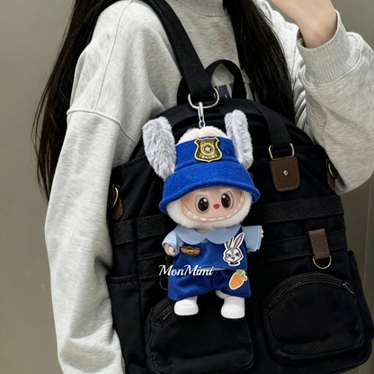 15–17cm The Monsters Labubu Zootopia Judy & Nick Soulmate Cute Set – L046