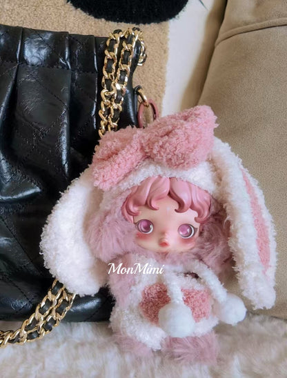 SKULLPANDA Doll Cloth Floppy Bunny Plush Outfit-SP003