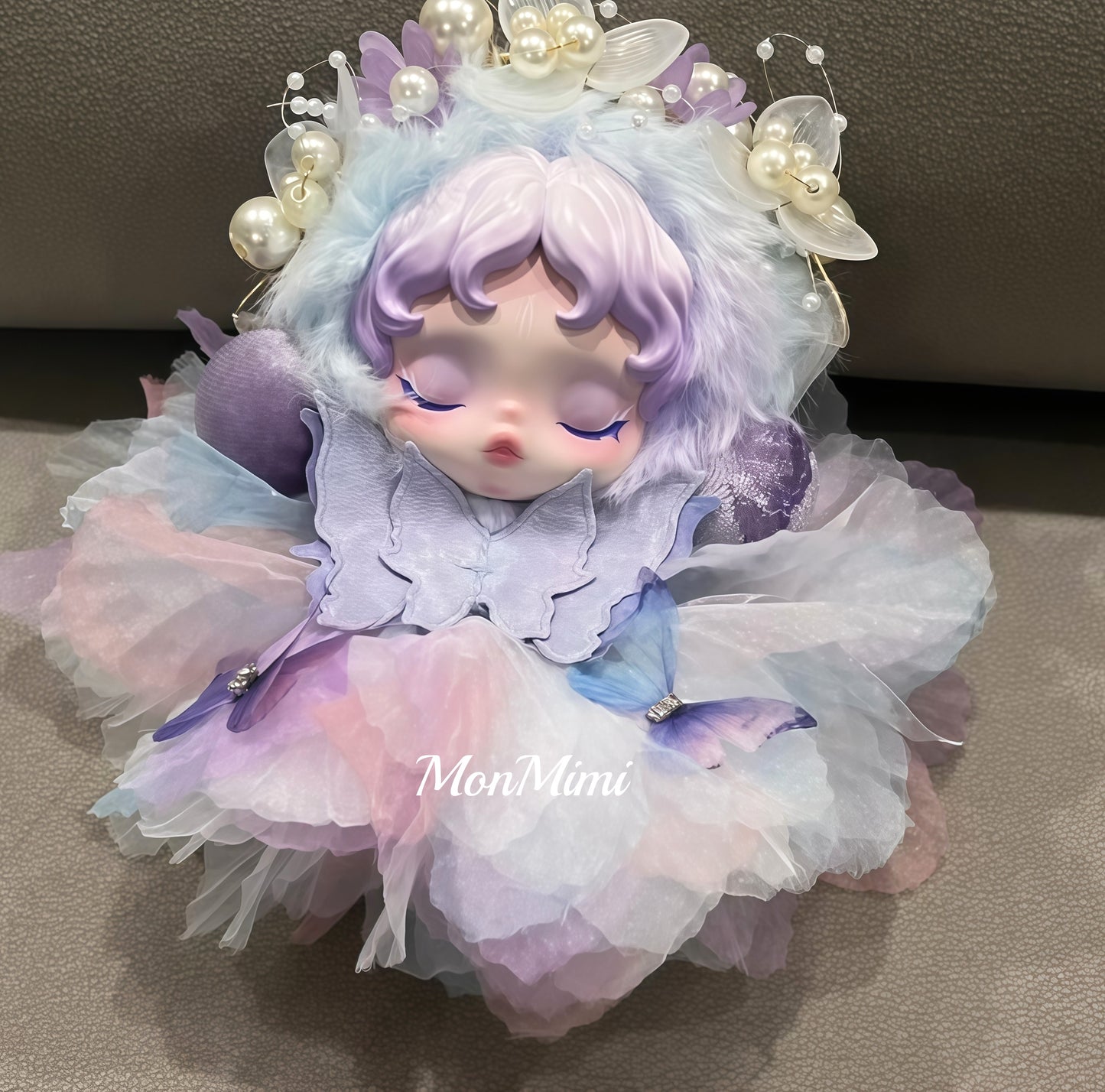 SKULLPANDA Doll Cloth Butterfly Flower Fairy Dress-SP004