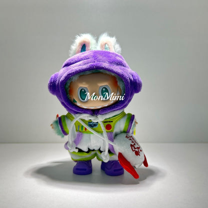 15–17cm The Monsters Labubu Toy Story Theme Doll Outfit – L028
