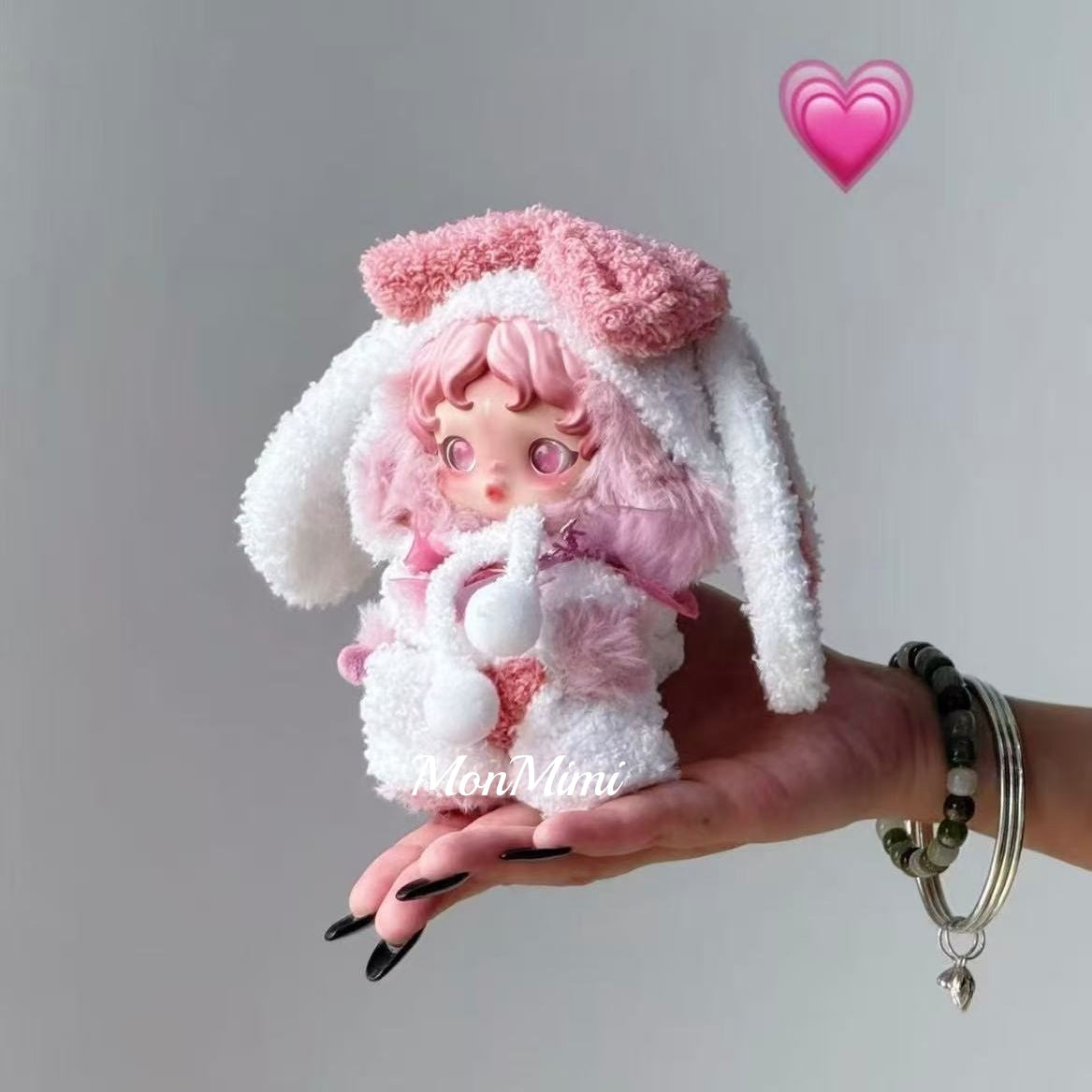 SKULLPANDA Doll Cloth Floppy Bunny Plush Outfit-SP003